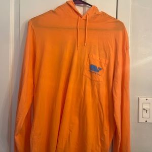 Mens long sleeve with hood